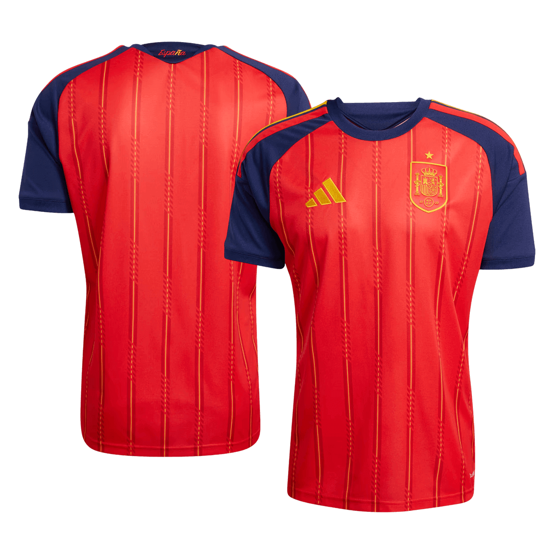 Spanje Thuisshirt Wereldkampioenschap 2026 Rood