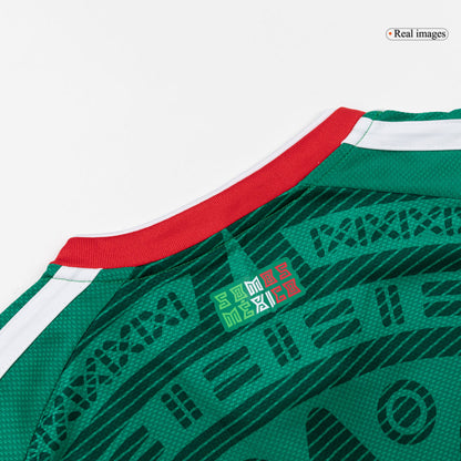 Mexico Thuisshirt Kit - Wereldbeker 2026 Groen