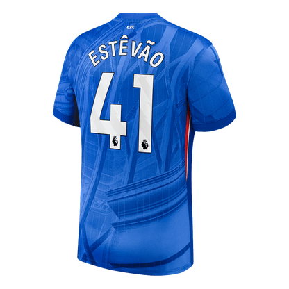 ESTÊVÃO #41 Chelsea Thuisshirt 2025/26 Blauw - Super