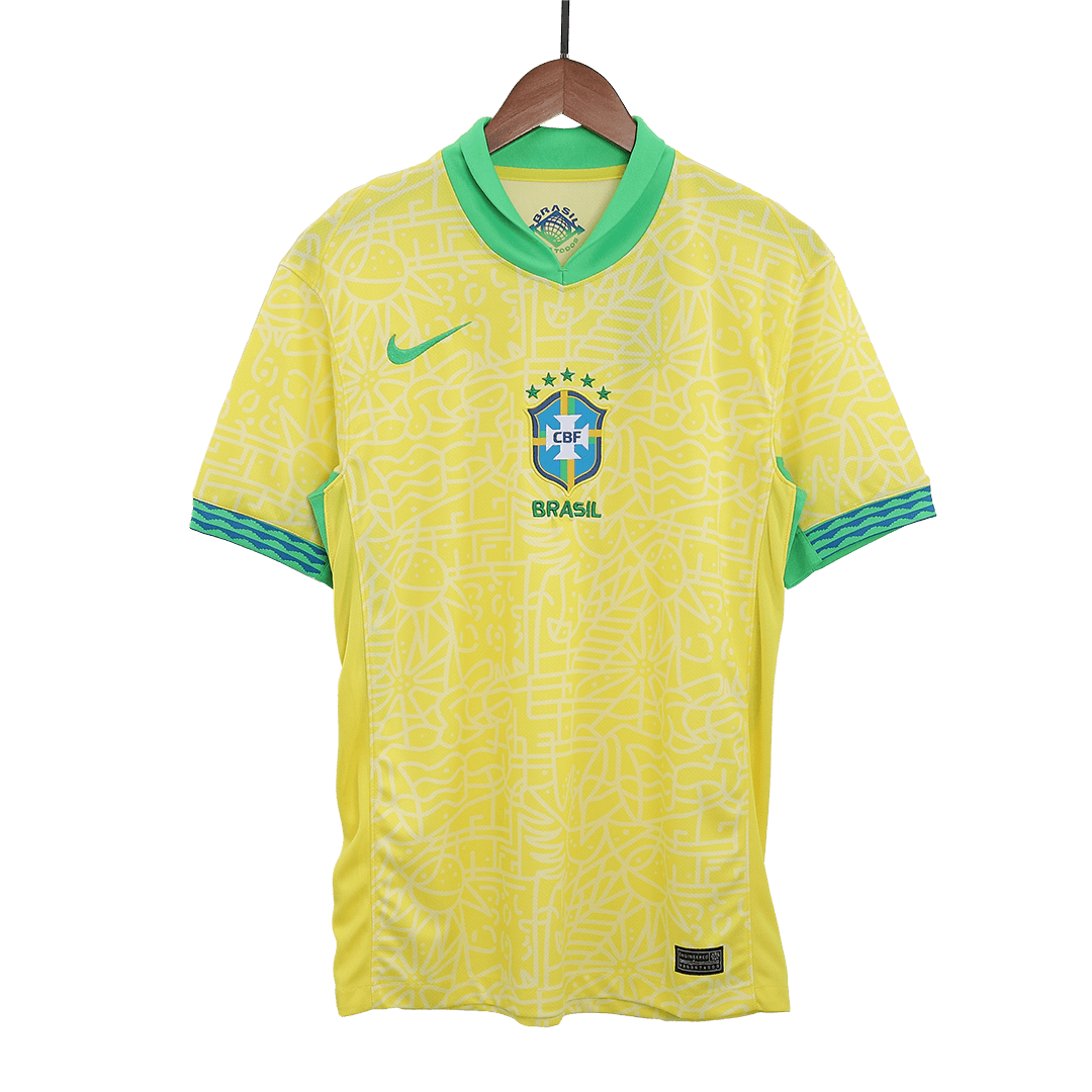Brazilië Thuisshirt 2024 - Extra Grote Maat