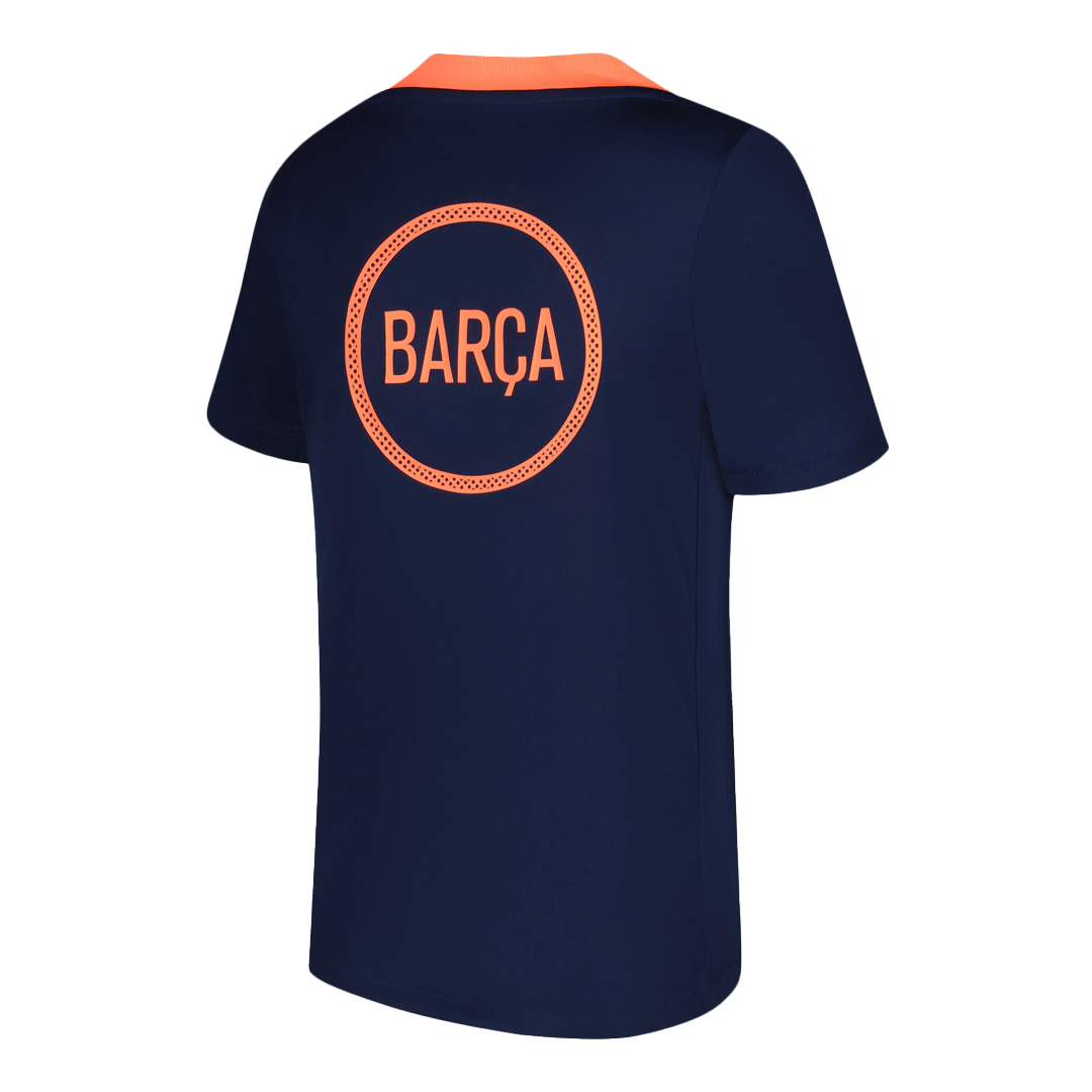 Barcelona Pre-Match Thuisshirt 2025/26 Oranje&Zwart