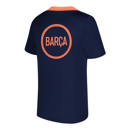 Barcelona Pre-Match Thuisshirt 2025/26 Oranje&Zwart