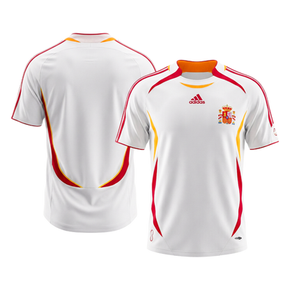 Retro Spanje Uitshirt 2006 Wit