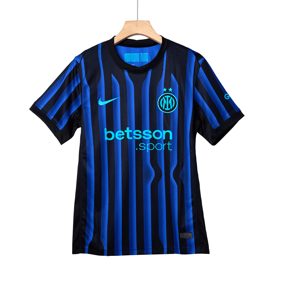 THURAM #9 Inter Milan Thuisshirt 2025/26 Blauw&Zwart