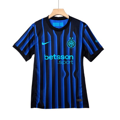 PAVARD #28 Inter Milan Thuisshirt 2025/26 Blauw&Zwart
