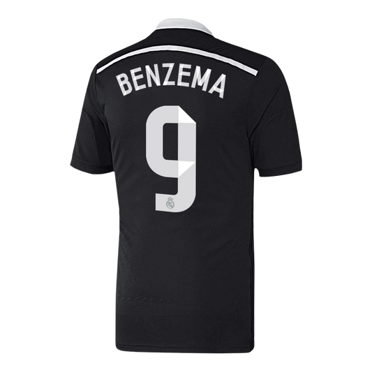 BENZEMA #9 Retro Real Madrid Derde Shirt 2014/15