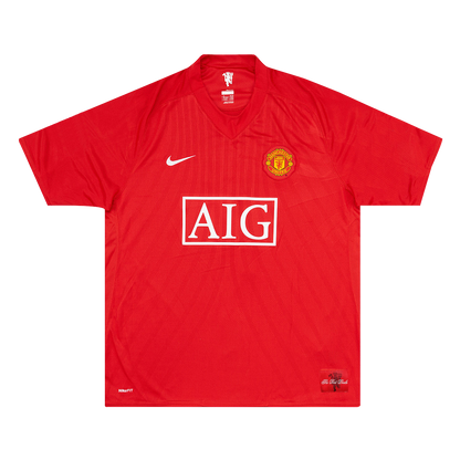 Retro RONALDO #7 Manchester United Thuisshirt 2007/08