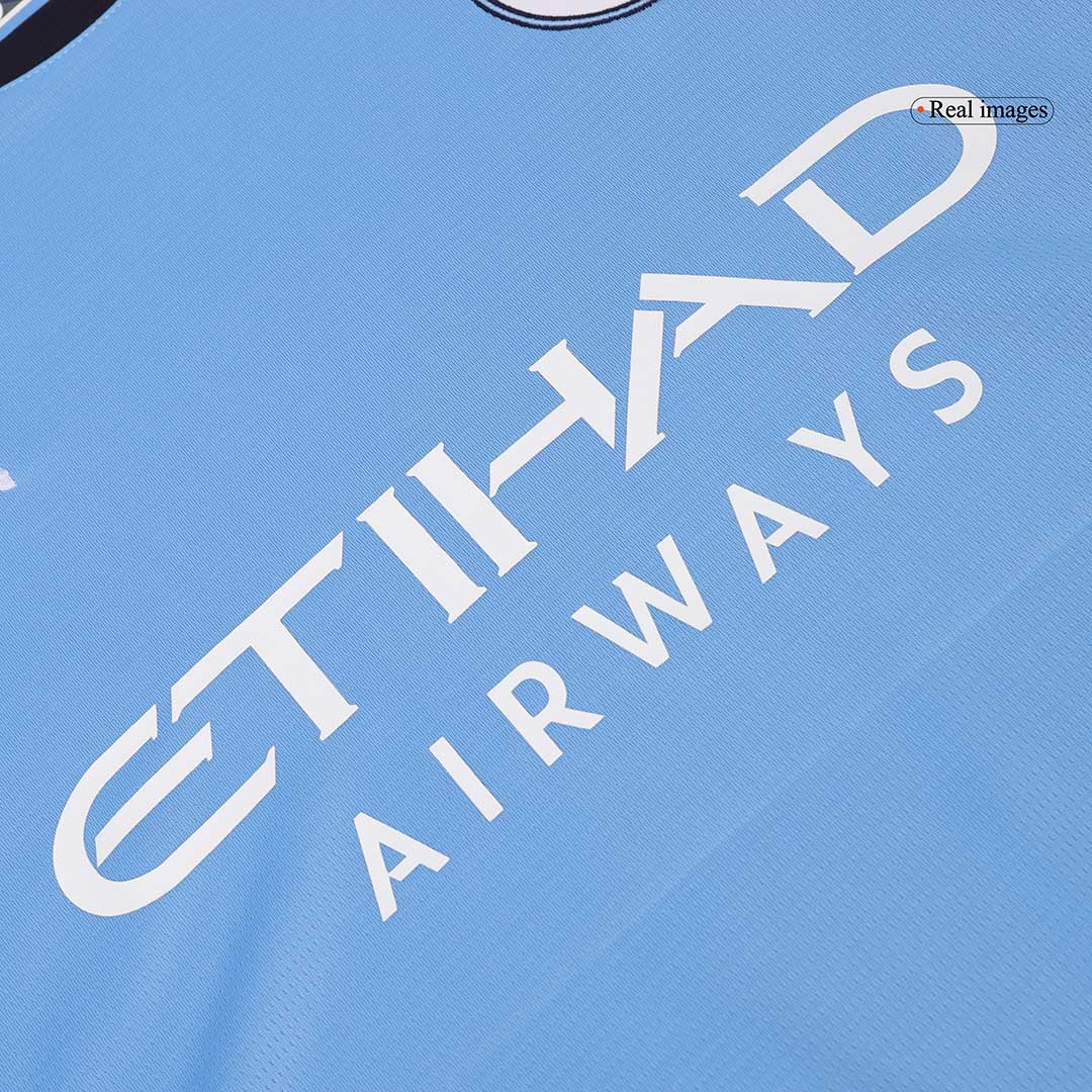Manchester City Thuisshirt Lange Mouwen 2024/25