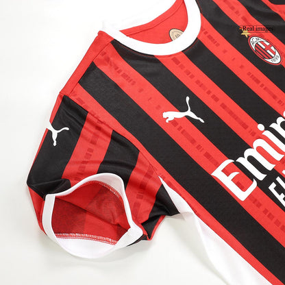 PULISIC #11 Milan AC Domicile Maillot 2024/25 Authentique - UCL - Mon Maillot Foot Store