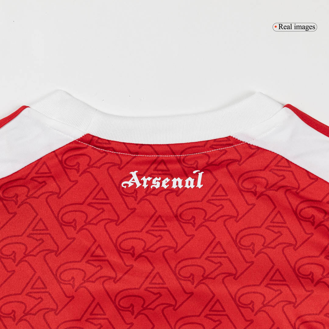 SALIBA #2 Arsenal Thuisshirt 2025/26 Rood - Super