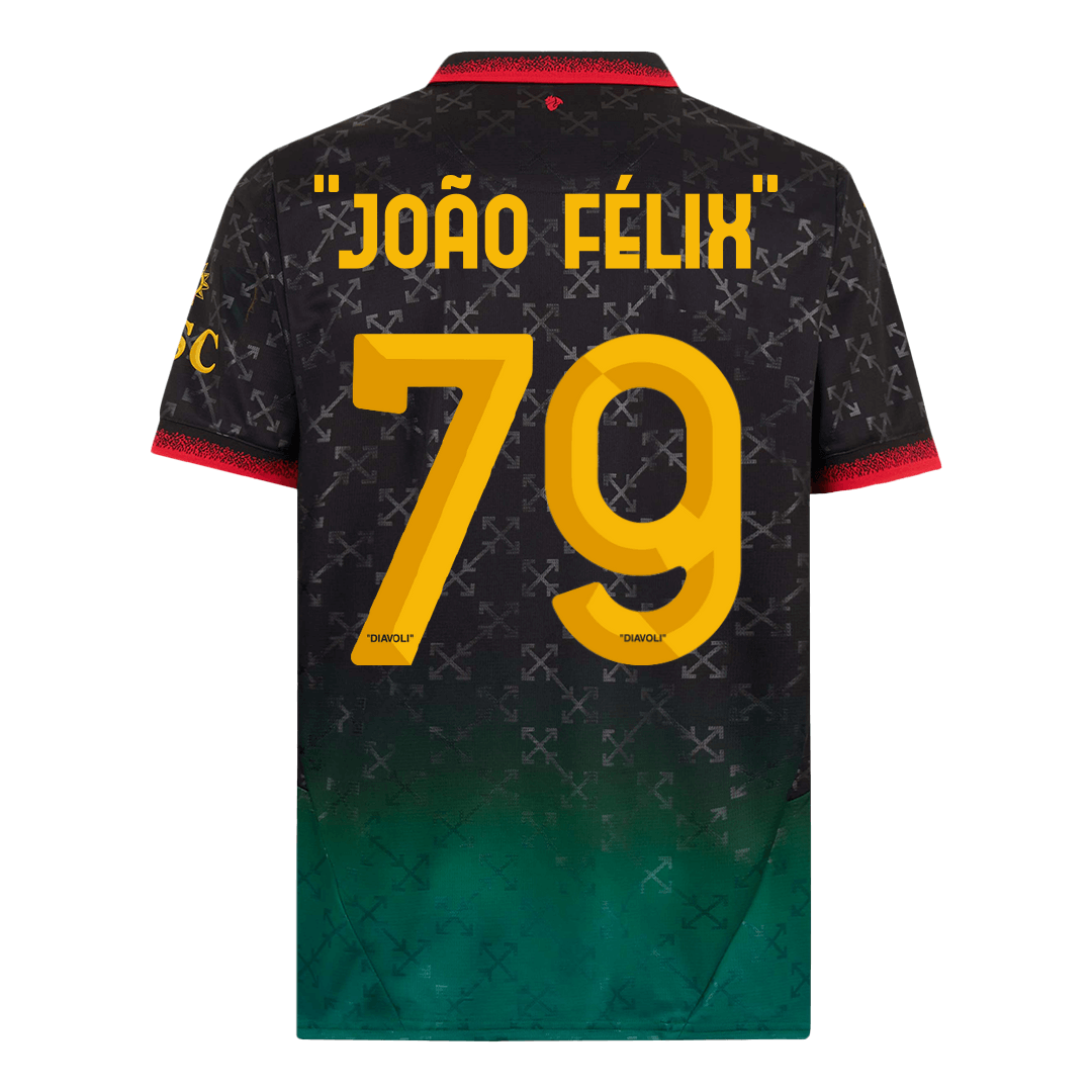 JOÃO FÉLIX' #79 AC Milan Vierde Shirt 2024/25