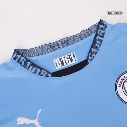 Manchester City Thuisshirt Lange Mouwen 2024/25