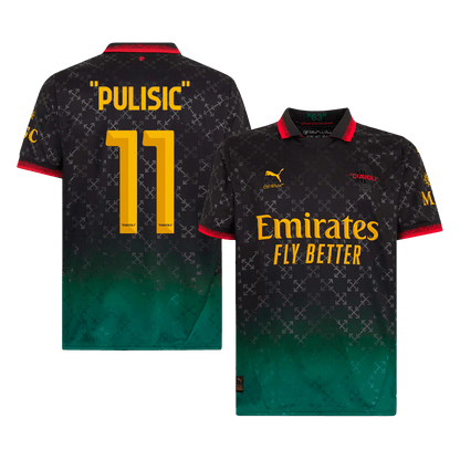 PULISIC' #11 AC Milan Vierde Shirt 2024/25