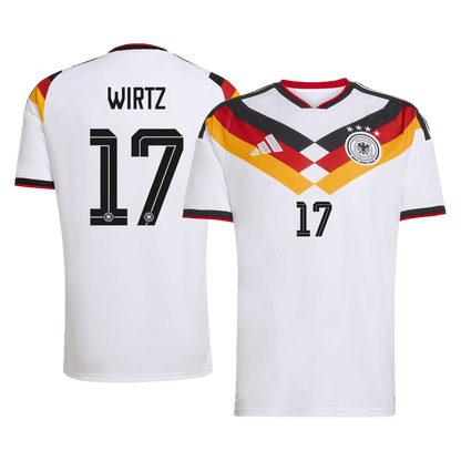 WIRTZ #17 Duitsland Thuistenue WK 2026 Wit