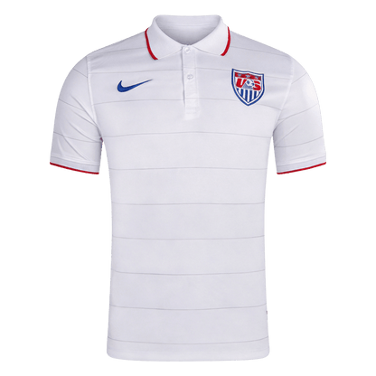 Retro Verenigde Staten Thuis Shirt 2014 Wit