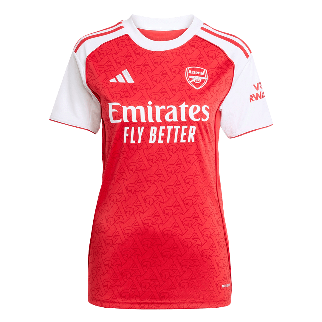 Femme Arsenal Domicile Maillot 2025/26 Rouge