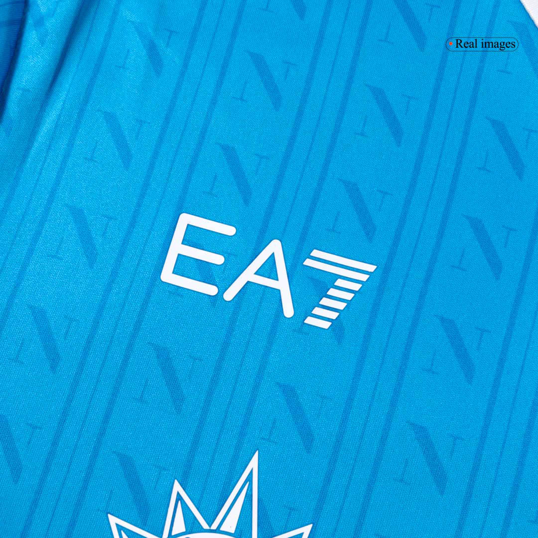 DE BRUYNE #11 Napoli Thuis Shirt 2025/26 Blauw