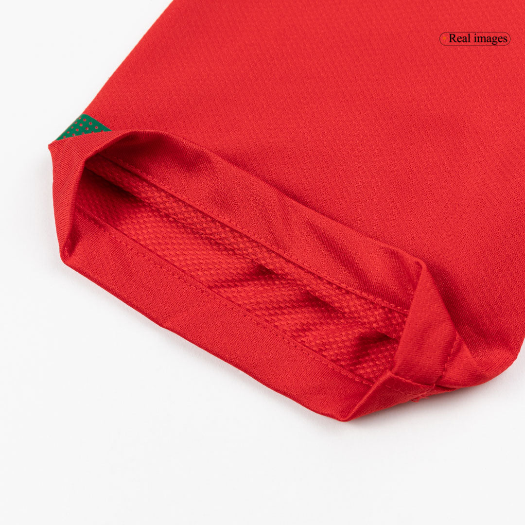 Retro Portugal Thuis Shirt 2010 Rood