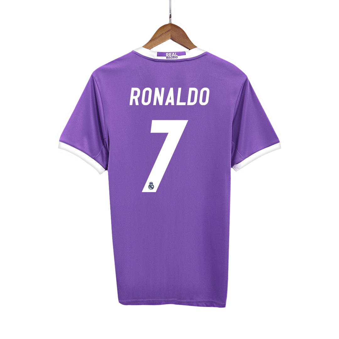 RONALDO #7 Retro Real Madrid Uit Thuisshirt 2016/17