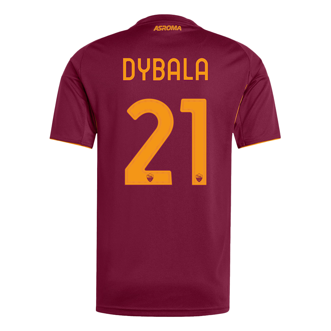 DYBALA #21 Roma Thuis Shirt 2025/26 Rood