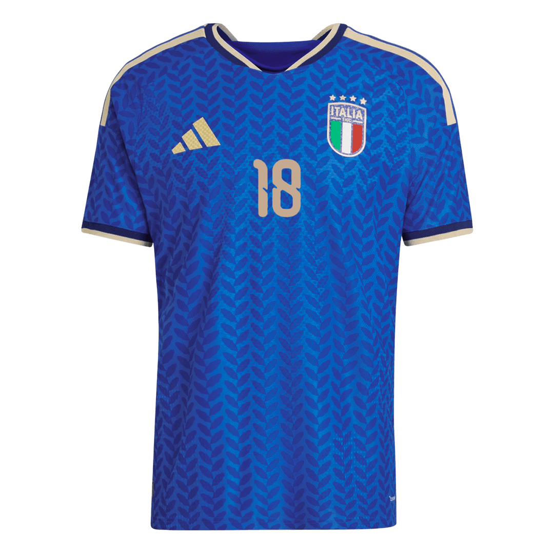DARMIAN #13 Italië Thuisshirt Wereldkampioenschap 2026 Blauw Speler