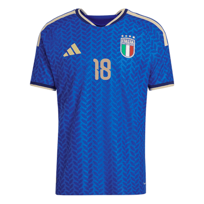 DARMIAN #13 Italië Thuisshirt Wereldkampioenschap 2026 Blauw Speler
