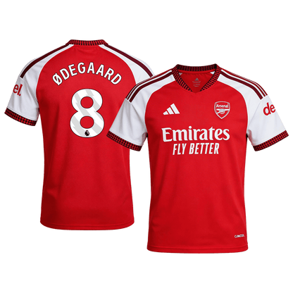 ØDEGAARD #8 Arsenal Domicile Maillot 2026/27 Rouge
