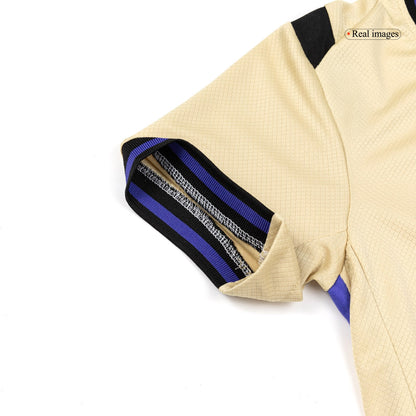 FC Barcelona Uit Thuisshirt Kit 2025/26 Jeugd Geel&Zwart