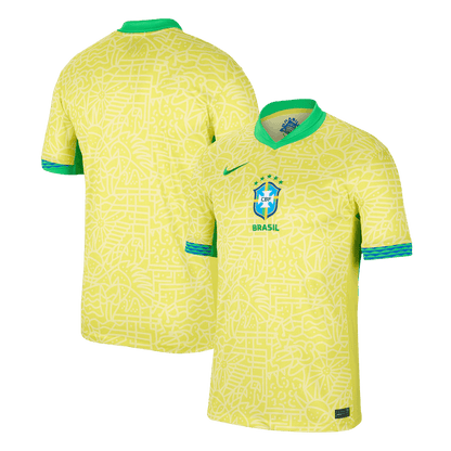 Brazilië Thuisshirt 2024 - Extra Grote Maat