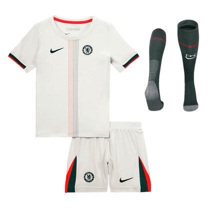 Chelsea Uitshirt Tenue 2025/26 Junior Wit