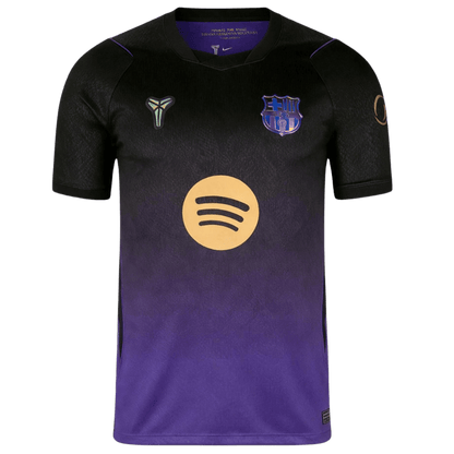 LAMINE YAMAL #10 Barcelone Extérieur Maillot 2026/27 Black/Purple - UCL