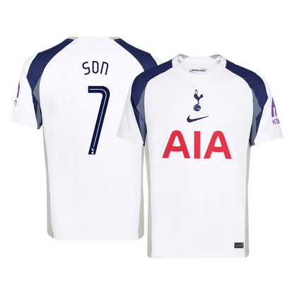 SON #7 Tottenham Hotspur Thuis Shirt 2025/26 - UCL Grote Maat