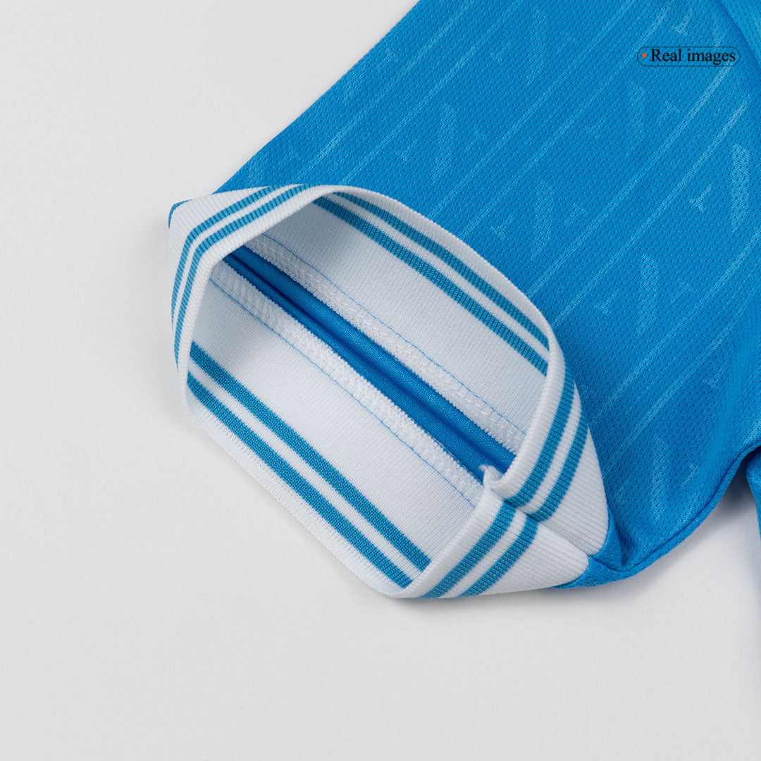 Napels Thuistenue 2025/26 Kinderen Blauw