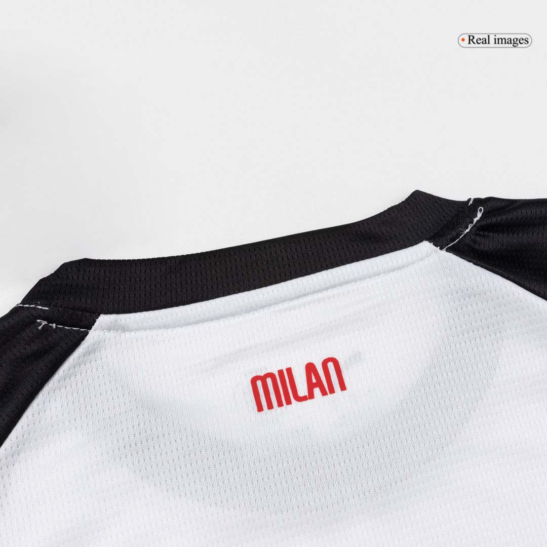 AC Milan Uit Thuisshirt Kit 2025/26 Kinderen Wit