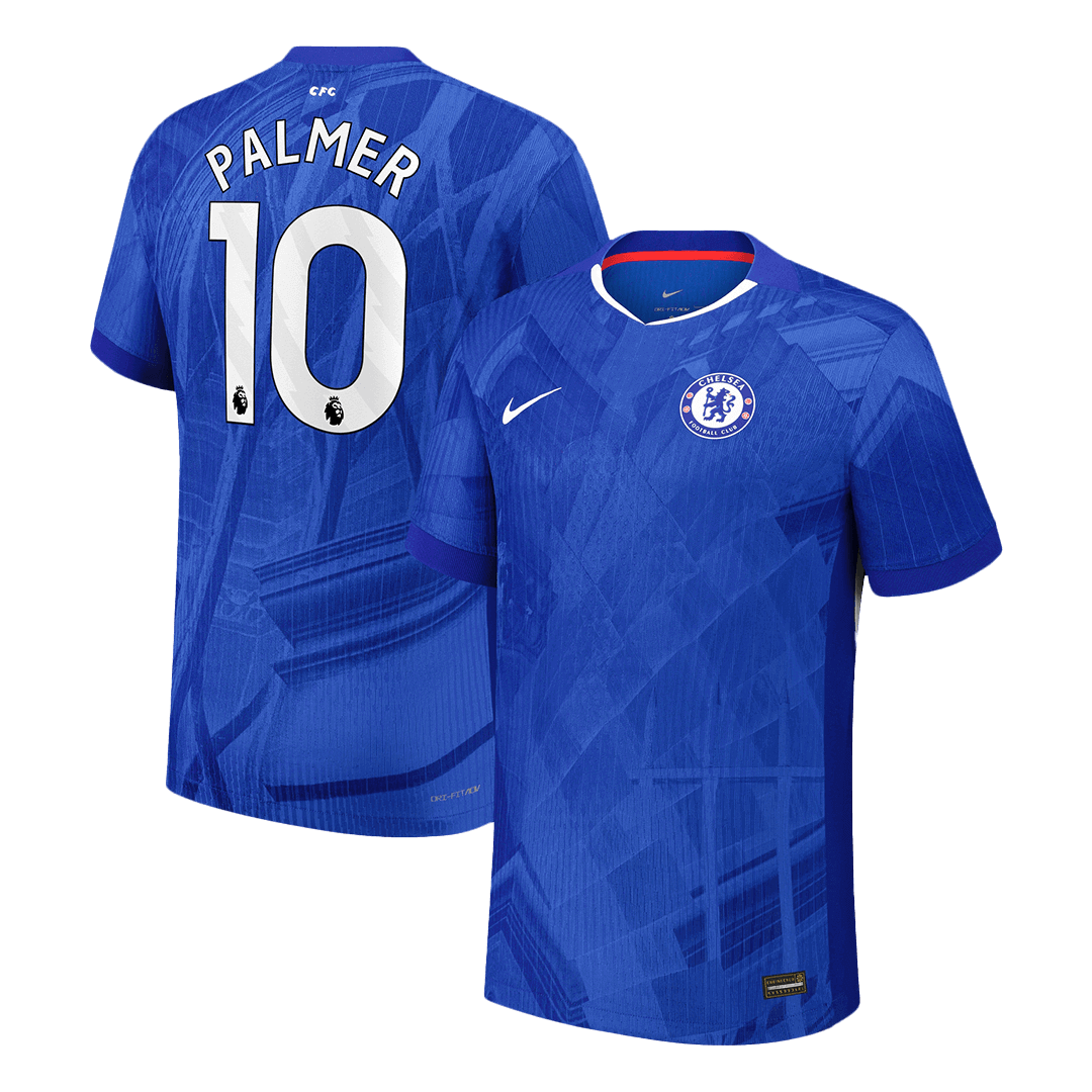 PALMER #10 Chelsea Thuisshirt 2025/26 Blauw Speler