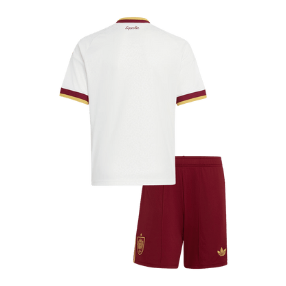 Spanje Uitshirt Tenue 2026 Kinderen Wit