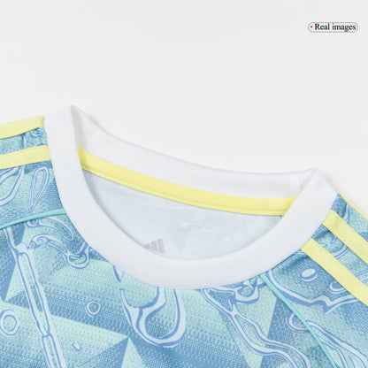 Juventus Uit Thuisshirt Kit 2025/26 Kinder Blauw