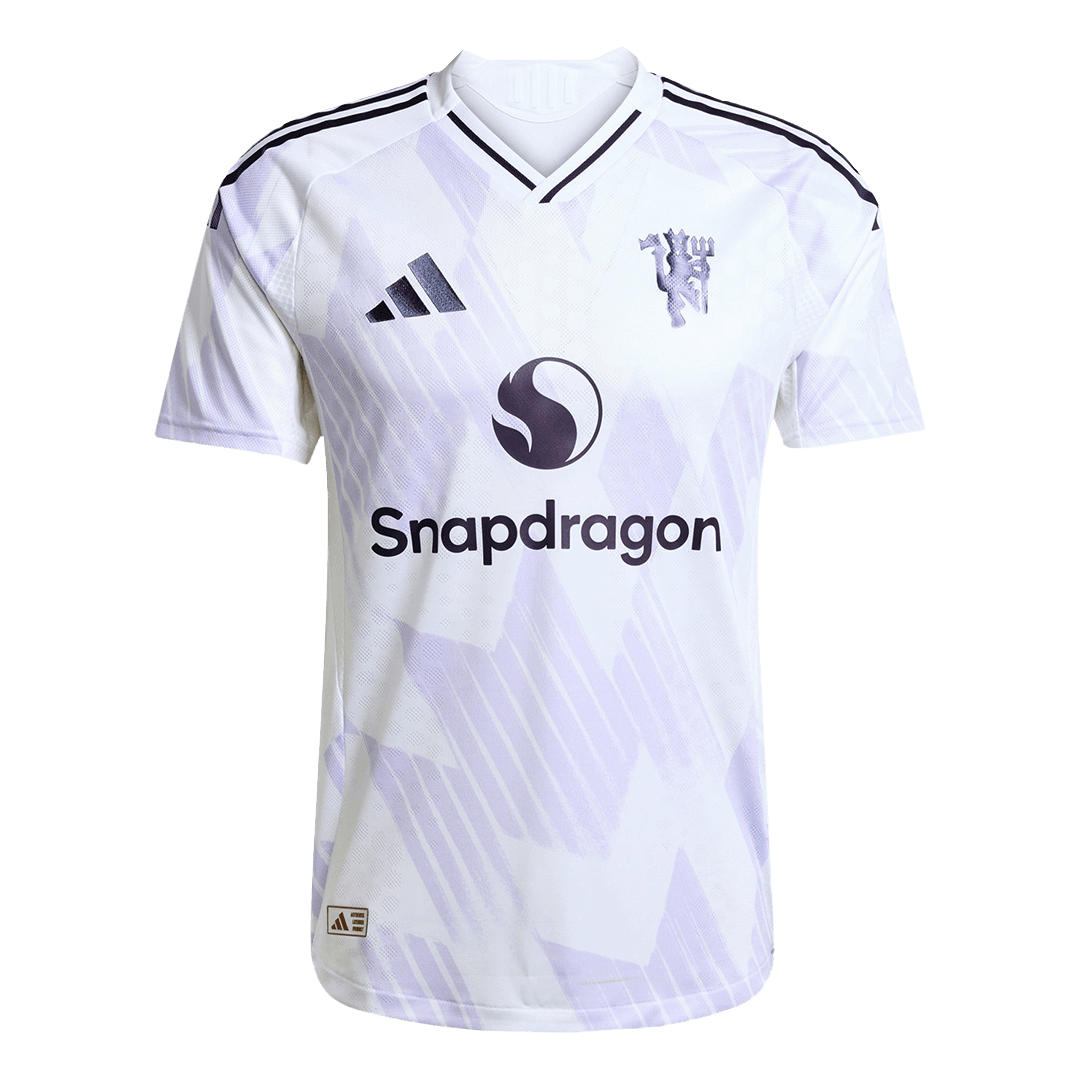 B.FERNANDES #8 Manchester United Uit Thuisshirt 2025/26 Authentiek