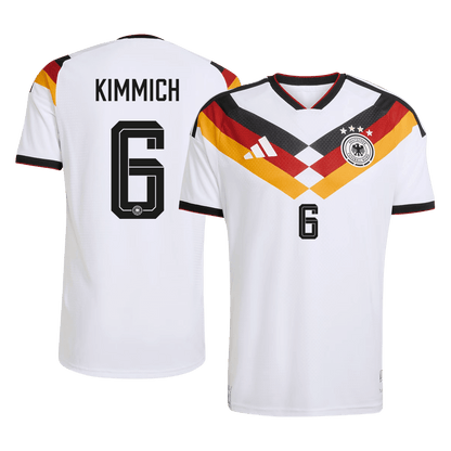 KIMMICH #6 Duitsland Thuisshirt WK 2026 Wit Speler