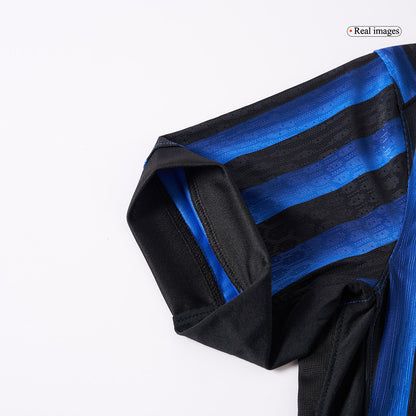 DUMFRIES #2 Inter Milan Thuisshirt 2025/26 Blauw&Zwart Authentiek