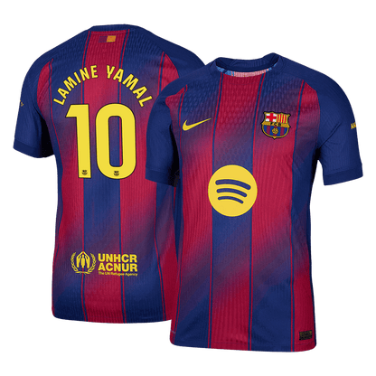 LAMINE YAMAL #10 Barcelona Thuisshirt 2025/26 Authentiek