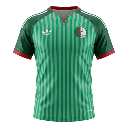 Algerije Uit Thuisshirt - Wereldkampioenschap 2026 Groen Grote Maten
