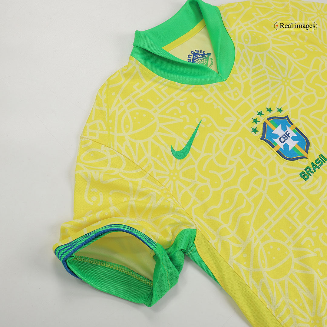 Brazilië Thuisshirt 2024 - Extra Grote Maat