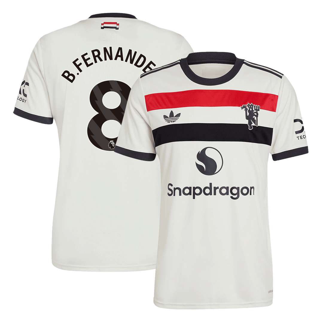 B.FERNANDES #8 Manchester United Third Maillot 2024/25 - Super - Mon Maillot Foot Store