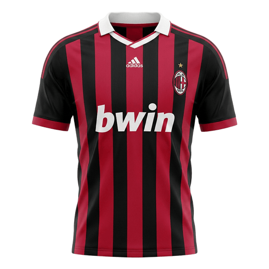 Retro AC Milan Thuisshirt 2009/10 Rood&Zwart