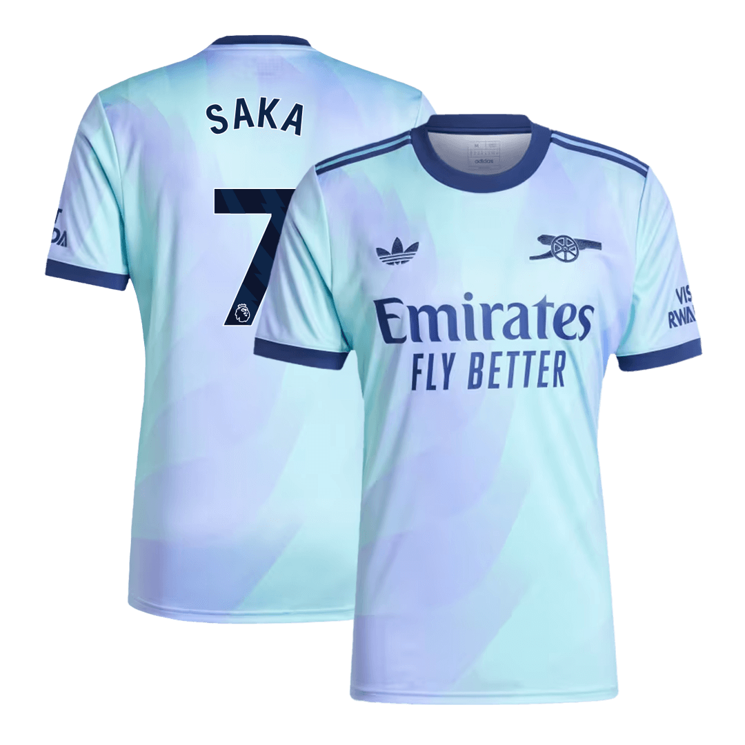 SAKA #7 Arsenal Derde Thuisshirt 2024/25