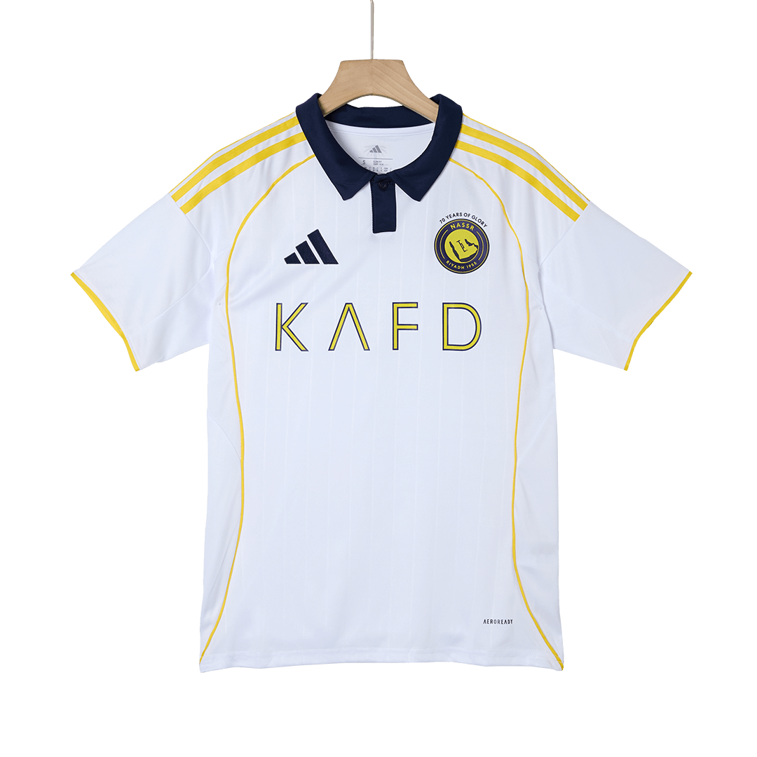 RONALDO #7 Al Nassr Derde Shirt 2025/26 Wit
