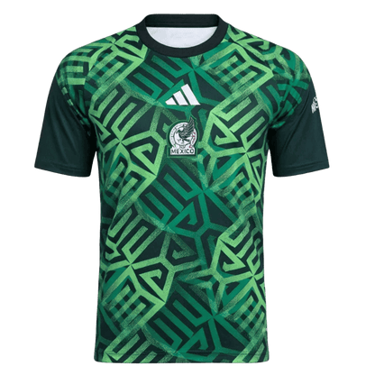 Mexico Pre-Match Thuisshirt - WK 2026 Groen Grote Maten
