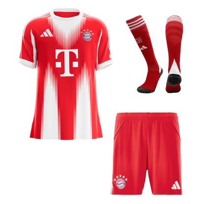 Herren München Heimtrikot-Set 2025/26 Rot - Super