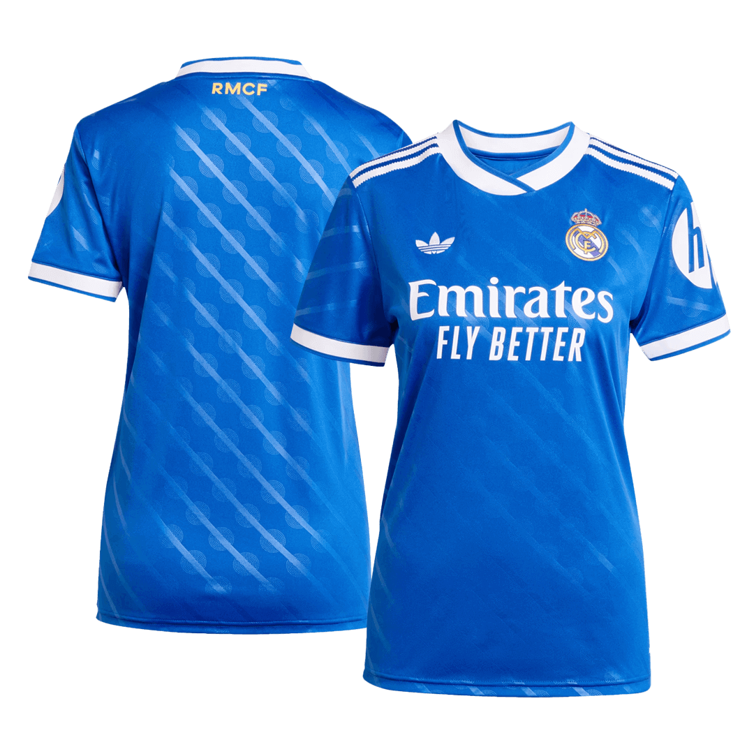 Dames Real Madrid Derde Shirt 2025/26 Blauw